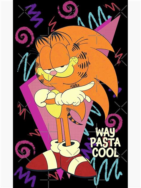 "Garfield the Hedgehog" Poster by JMSaarenpaa | Redbubble