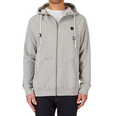 Volcom Pulli Basic Zip Hoody - Heather Grey | Volcom clothing, Volcom hoodies, Zip hoodie