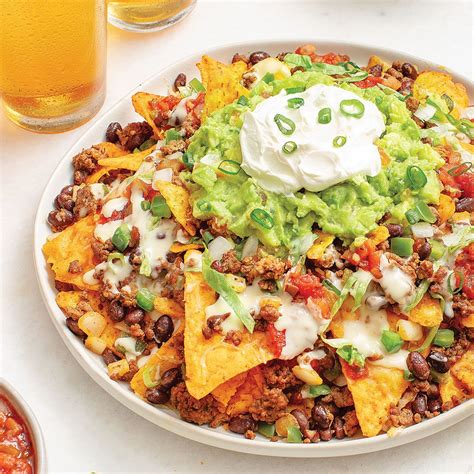 Ground Beef Nachos Recipe | Recipe | Ground beef nachos, Nachos beef, Nachos recipe beef