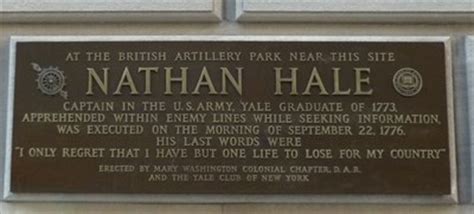 Nathan Hale Execution Site - New York, NY - U.S. Revolutionary War ...