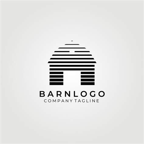 Premium Vector | Barn logo vector illustration design