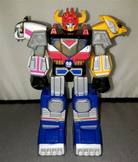 Power Rangers Lost Galaxy Megazord 6 Bandai 1998 Robot Transformers ...