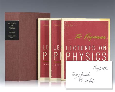 The Feynman Lectures On Physics First edition Signed Rare