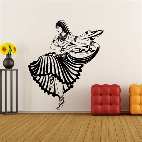 The Wall Decal blog: Mastani - Ethnic Indian wall decal from Kakshyaachitra