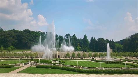 LONGWOOD GARDENS Fountain Show - FULL HD Best View - YouTube