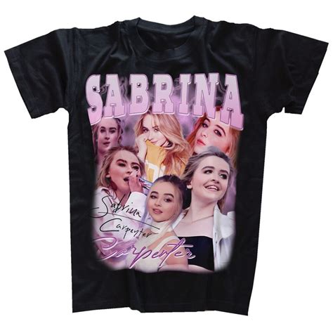 Sabrina Carpenter Signature T-shirt, Sabrina Carpenter Tour Setlist ...