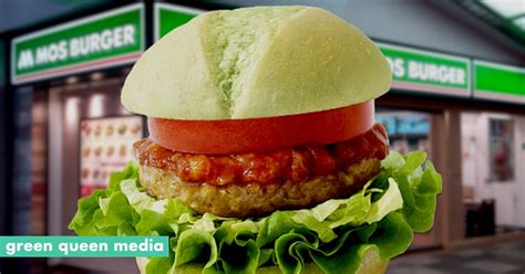 MOS Burger Debuts New 100% Vegan Green Burger In Japan