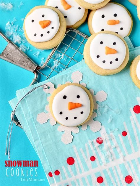 Snowman Cookies Royal Icing