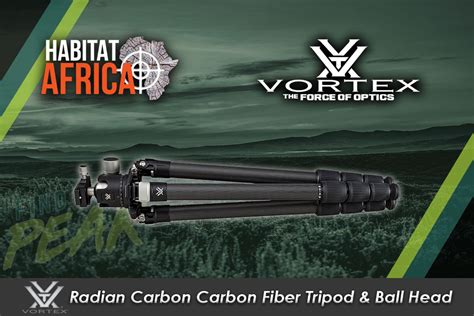 Vortex Radian Carbon Carbon Fiber Tripod & Ball Head