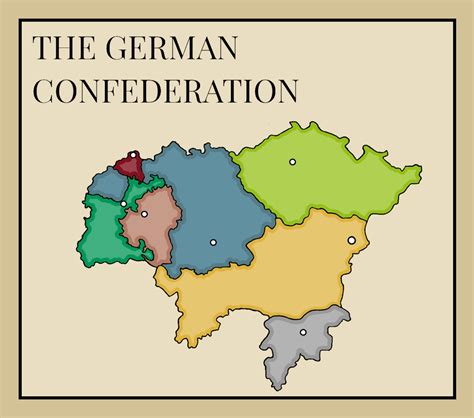 The German Confederation : imaginarymaps