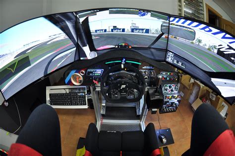 Click this image to show the full-size version. | Cockpit, Computer gaming room, Racing simulator