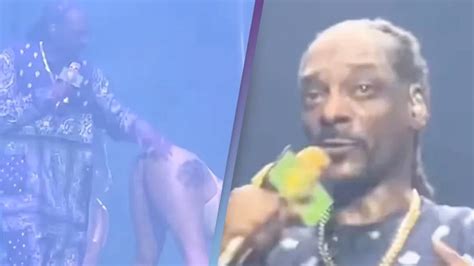 Snoop Dogg sparks backlash after slapping a dancer’s bum on stage