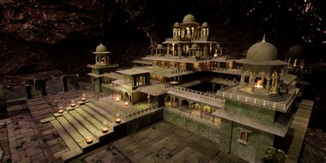 ArtStation - Ancient palace, Chinmay Ittam