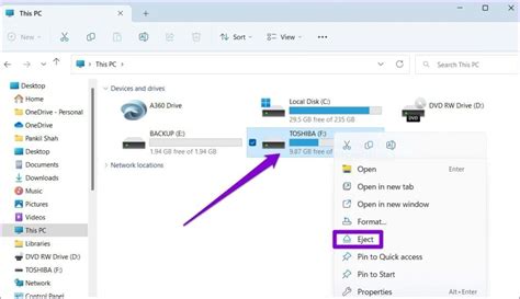 6 Ways to Safely Eject a USB Drive on Windows 11 - Guiding Tech