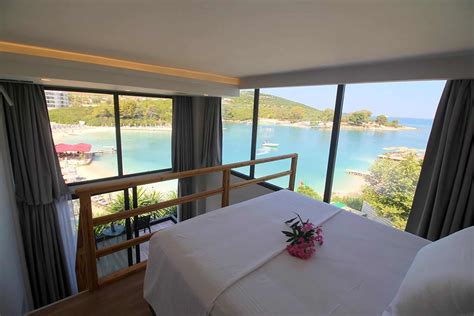 Best Ksamil hotels on the beach (private beach access included)