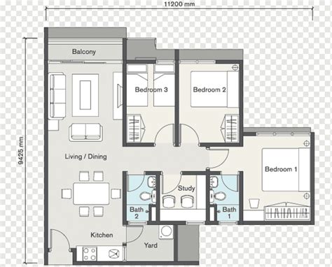 Floor plan Wangsa Maju Seasons Garden Residence House, garden plan ...