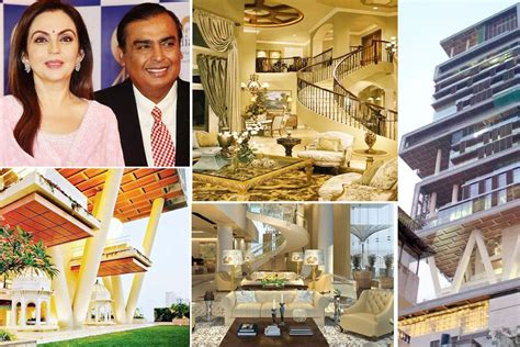 Inside Mukesh Ambani's House Antilia - 27-Storey Building With 3 ...