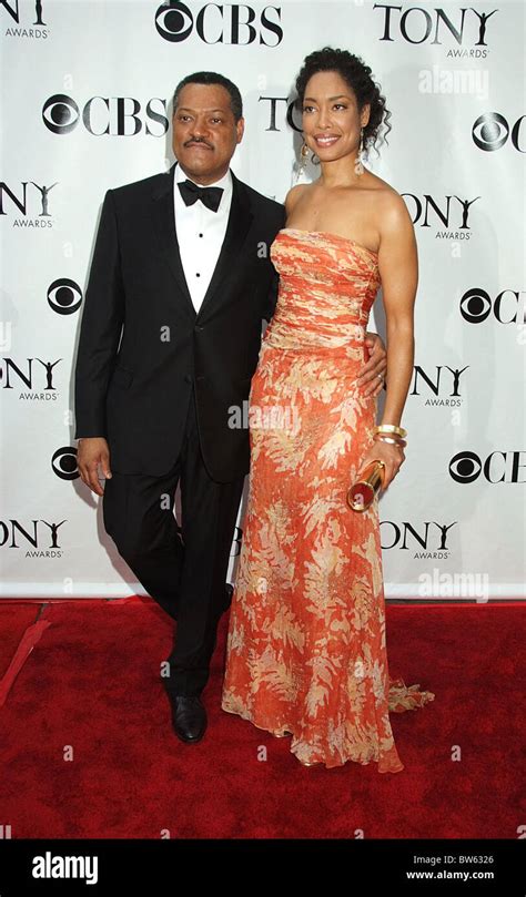 Laurence fishburne and wife hi-res stock photography and images - Alamy