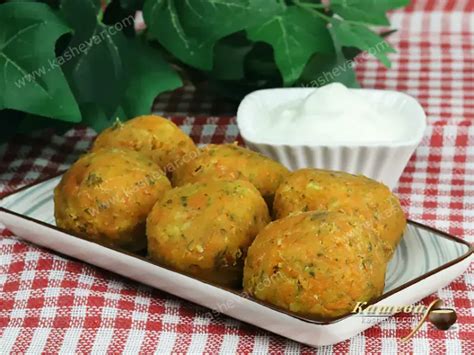 Fried Carrot Balls Recipe | Kashevar