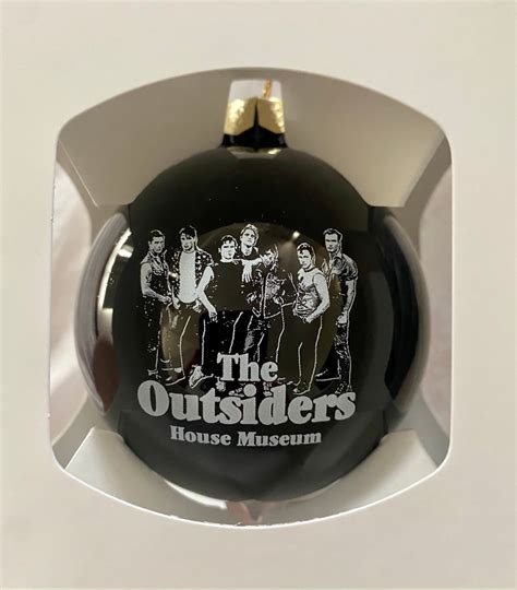 The Outsiders House Museum Glass Christmas Ornament | The Outsiders ...