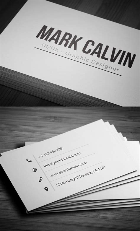 Business Cards Design: 50+ Amazing Examples to Inspire You - 31 | Graphic design business card ...