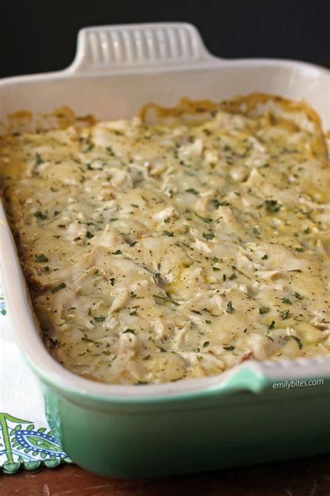 Chicken and Dumplings Casserole - Emily Bites