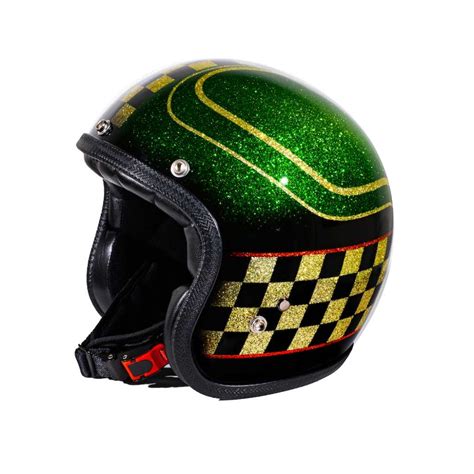 70's Helmets Green Vintage "Super Flake" - Rider District