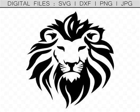 Craft Supplies & Tools Lion SVG PNG JPG cut files Paper, Party & Kids Clip Art & Image Files ...