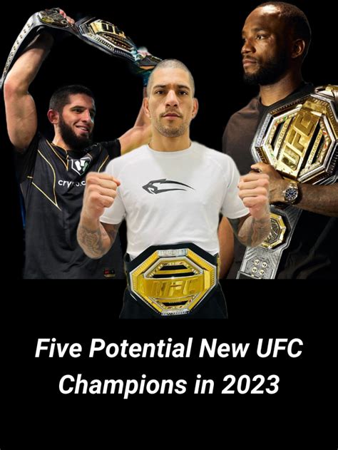 5 potential new UFC champions in 2023 - Sportskeeda Stories