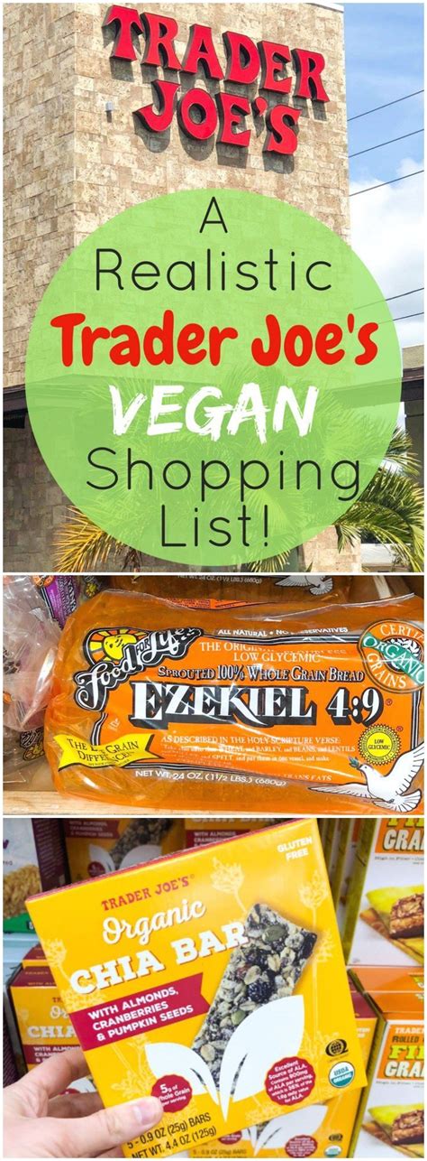 Trader Joe's Vegan Grocery List | Vegan grocery list, Vegan grocery ...