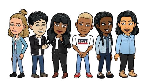 Avatars’ wardrobe on Bitmoji, Snapchat gets upgrade with new Levi’s tie-up - MARKETECH APAC