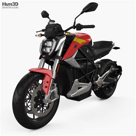 Zero Motorcycles SR-F 2022 3D model - Vehicles on Hum3D