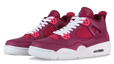 Nike Air Jordan 4 Retro Valentine's Day GS Berry Pink | 487724-661 ...