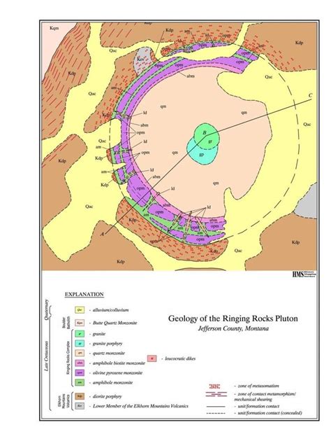 Ringing Rocks Pluton, Jefferson County, Montana. | Science Amino