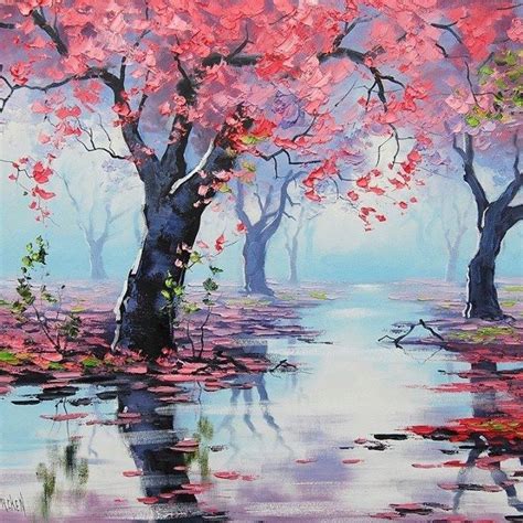 Tree Painting By Graham Gercken