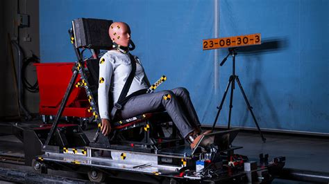 This is the first crash test dummy modelled on the female body. Will it ...