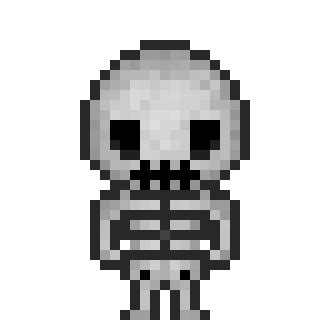 Skeleton Sprite by Valdrec on DeviantArt