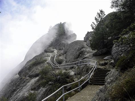 Trail up Moro Rock in Sequoia National Park, California image - Free stock photo - Public Domain ...