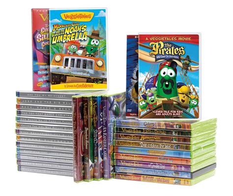 Veggie Tales DVD Collection Worth $529 - 5 Minutes for Mom