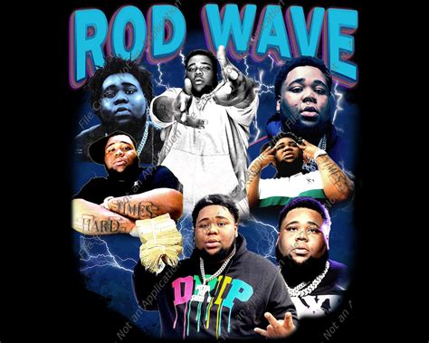 Rod Wave Png , Ready to Print, Printable Design, Artist, 90s, Bts , Rap Tee Design, 300 Dpi - Etsy