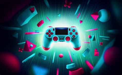 PlayStation® DualShock on Behance Playstation, Ps4, Cinema 4d, Graphic ...