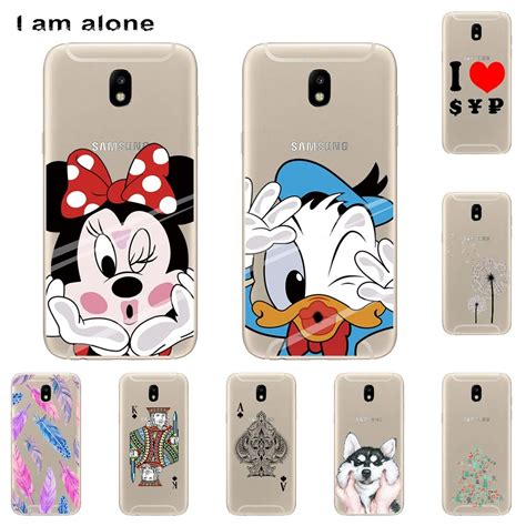 I am alone Cases For Samsung Galaxy J5 Pro 2017 Mobile phone Solf TPU ...