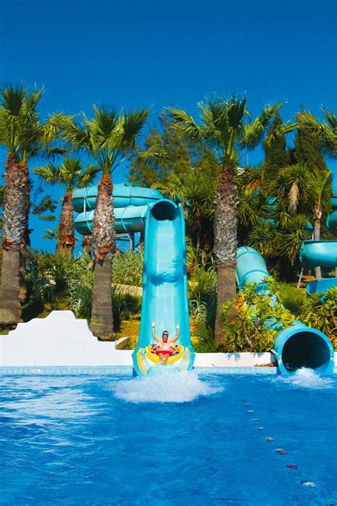 Serpentine Slides at the Ayia Napa Water Park - WaterWorld WaterPark