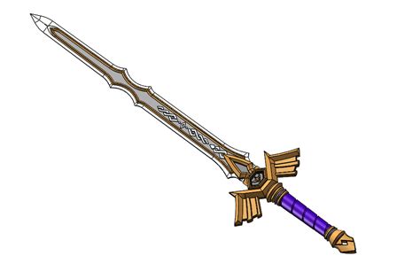 STL file Zelda BOTW Royal Broadsword 🧸 ・3D printable model to download・Cults