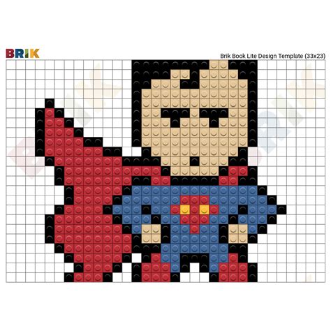 Superman Pixel Art Pixel Art Graph Paper Art Pixel Art Templates | Images and Photos finder