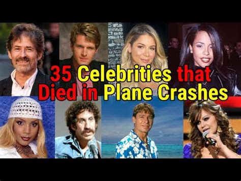 35 CELEBRITIES THAT DIED IN AIRCRAFT CRASHES - YouTube