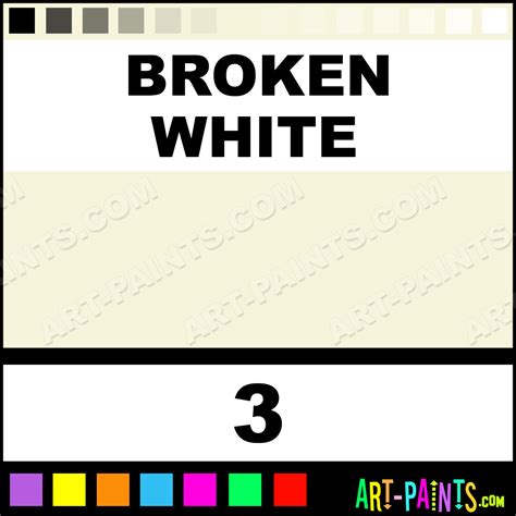 Broken White Cake Makeup Body Face Paints - 3 - Broken White Paint, Broken White Color, Grimas ...