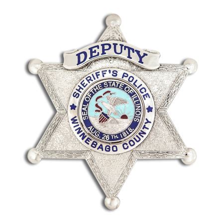 Winnebago Co Sheriff Badge - ER Badge