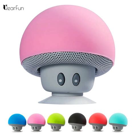 Cute Mini Wireless Portable Bluetooth Speaker Mini Bluetooth Mushroom ...