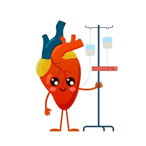 Prevention and treatment heart disease. Cartoon body organ mascot. Cut By YummyBuum | TheHungryJPEG